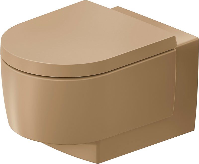 Duravit Balcoon væg-toilet 370 x 540 mm, ler terra, rimless