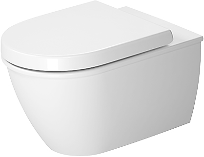 Duravit Darling New vægtoilet 360x540mm Rimless med WonderGliss