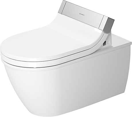 Duravit Darling New vægtoilet 4,5ltr. 370x620 med Wondergliss, til SensoWash