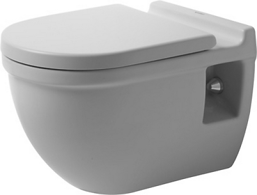 Duravit Starck 3 vægtoilet 6L 360x545mm +50mm siddehøjde
