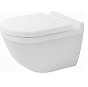 Duravit Starck 3 vægtoilet 6Ltr. 370x620mm med skjult montering