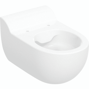 GEBERIT Bambini væghængt toilet til børn, Rimfree, til toiletsæde: T=53cm, Hvid