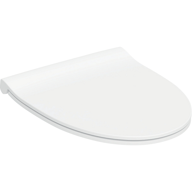 Ifö Spira toiletsæde hårdt, med SoftClose. Sandwichform, EasyMount. Hvid