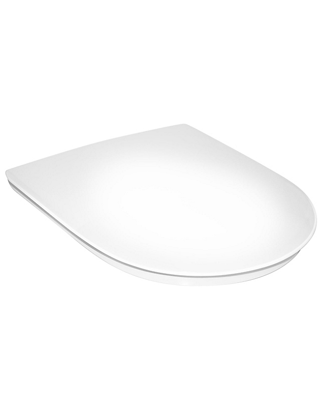 Gustavsberg toiletsæde Care 9M67 med låg, 397x459x49mm, hvid