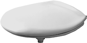Duravit toiletsæde med låg til Architec, forstærkede hængsler