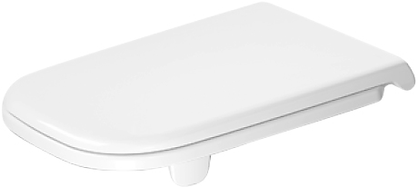 Duravit D-Code toiletsæde, hvid