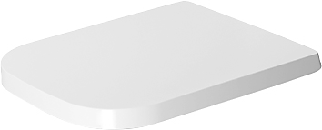 Duravit P3 Comforts toiletsæde med SoftClose& rustfri stål hængsler. Hvid