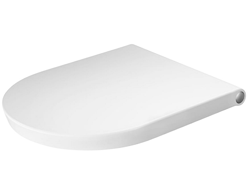 Duravit White Tulip toiletsæde med Softclose