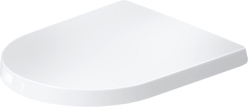Duravit Balcoon toiletsæde hvid glans, uden softclose, 458 mm