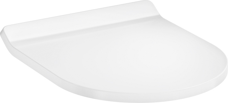 hansgrohe EluPura S Toiletsæde med låg med tilslutning oppefra, SoftClose & QuickRelease,