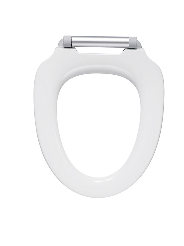 Pressalit Solid Pro Norden toiletsæde med soft close, uden låg. Hvid