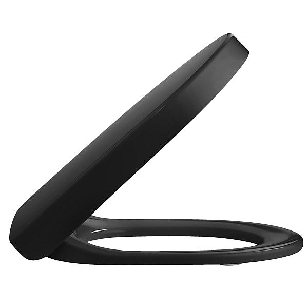 Pressalit toiletsæde 3 med softclose. Sort med D77