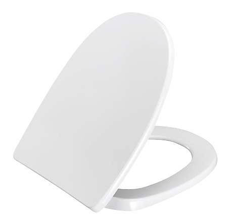 Pressalit 750 toiletsæde med beslag i rustfrit stål. Passer til Nautic og Nordic. Hvid