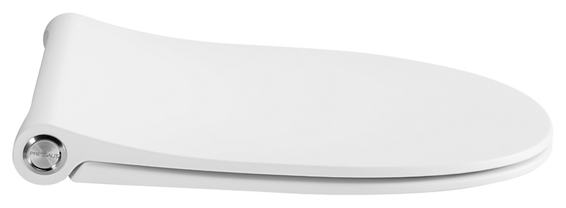 Pressalit Toiletsæde Sway D2 mat hvid med soft close og lift-off