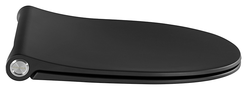 Pressalit Toiletsæde Sway D2 mat sort med soft close og lift-off