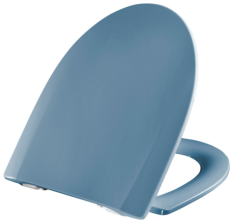 Pressalit Spira V toiletsæde med soft close. Dusty blue