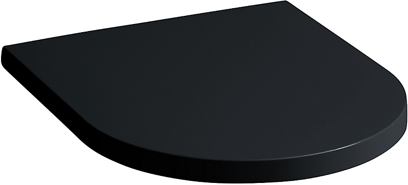 Laufen Kartell sæde med Quick/Release, Sort