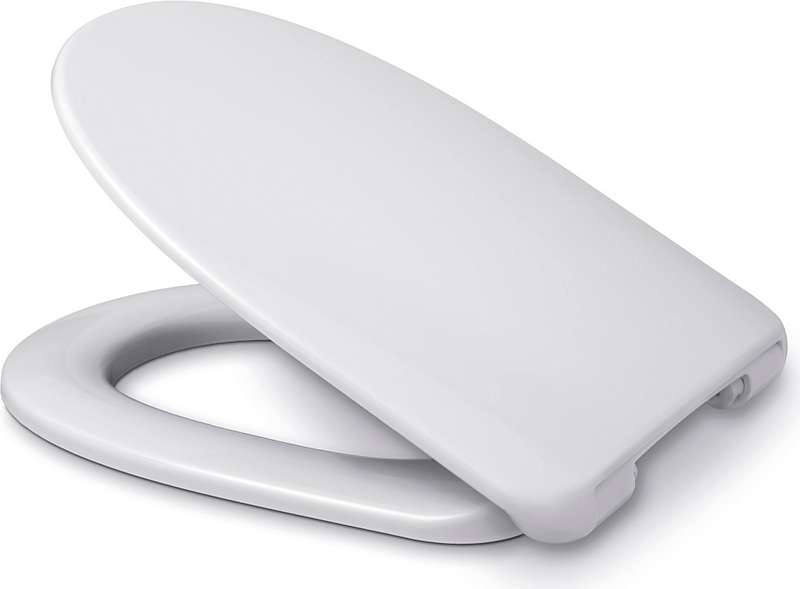 Polar toiletsæde med take-off & soft-close, hvid. Til nautic