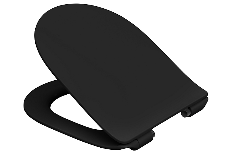 Image Standard II Toiletsæde med Soft Close, Mat sort