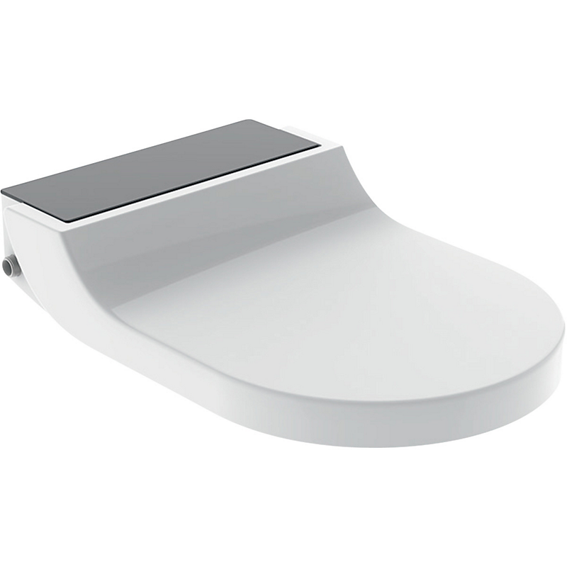 GEBERIT AquaClean Tuma Comfort douchesæde. Sort / Glas