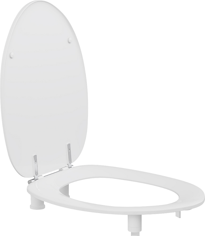 Pressalit Dania Care toiletsæde med 5 cm forhøjer