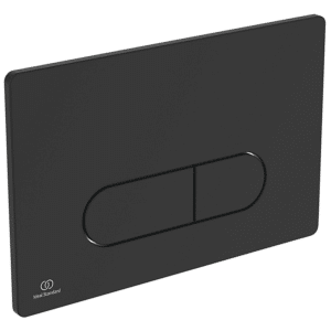 Ideal Standard OLEAS Mekanisk Kontrolplade 234x8,5x154 mm i sort