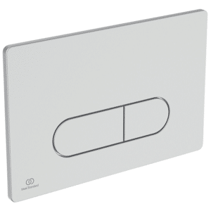Ideal Standard OLEAS Pneumatisk Kontrolplade 234x8,5x154 mm i børstet krom