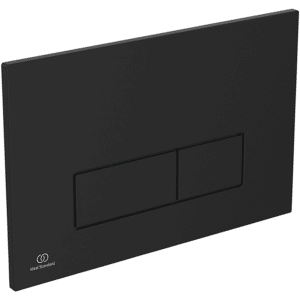 Ideal Standard OLEAS Mekanisk Kontrolplade 234x8,5x154 mm i sort