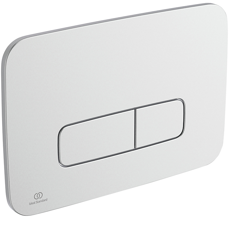 Ideal Standard OLEAS Mekanisk Kontrolplade 241x8,5x165 mm i børstet krom