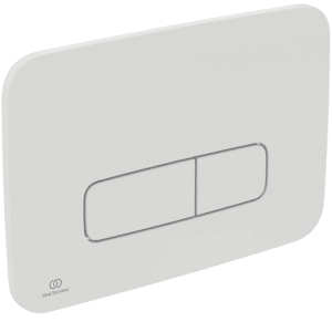 Ideal Standard OLEAS Pneumatisk Kontrolplade 241x8,5x165 mm i hvid