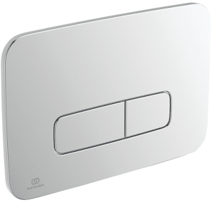 Ideal Standard OLEAS Pneumatisk Kontrolplade 241x8,5x165 mm i krom