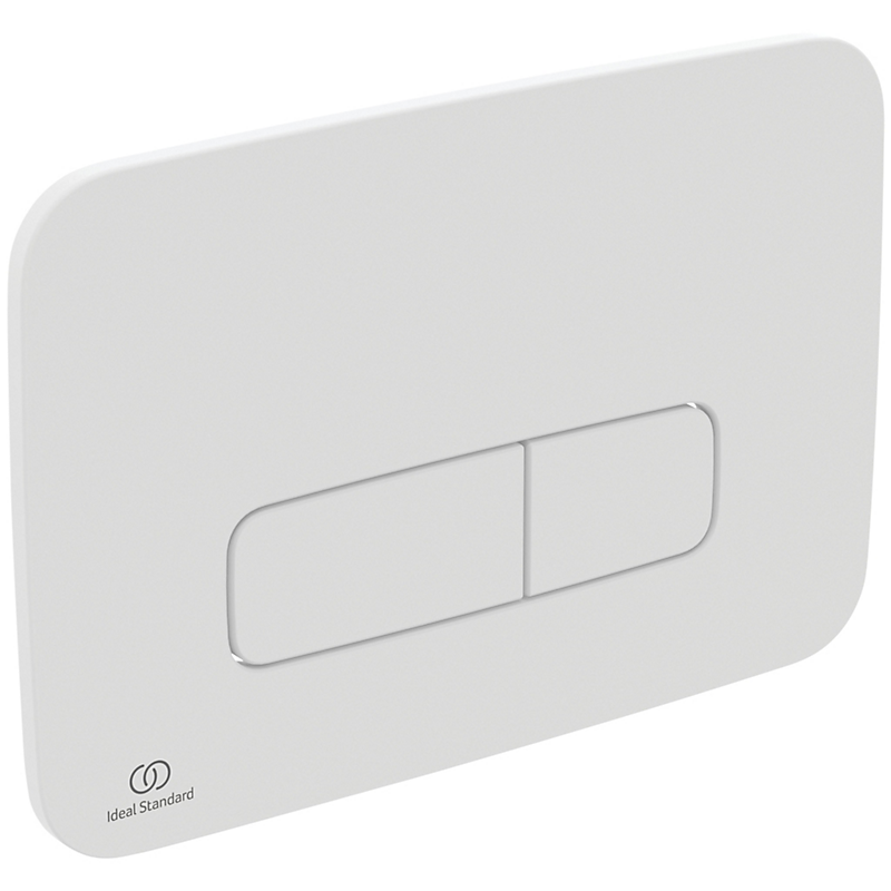 Ideal Standard OLEAS Mekanisk Kontrolplade 241x8,5x165 mm i hvid