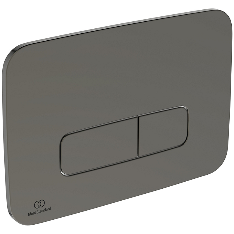 Ideal Standard OLEAS Mekanisk Kontrolplade 241x8,5x165 mm i magnetic grey PVD Teknololgi