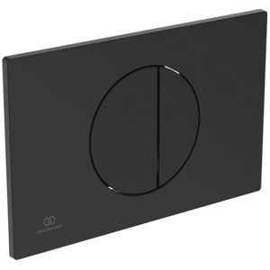 Ideal Standard OLEAS Mekanisk Kontrolplade 230x7,5x150 mm i sort