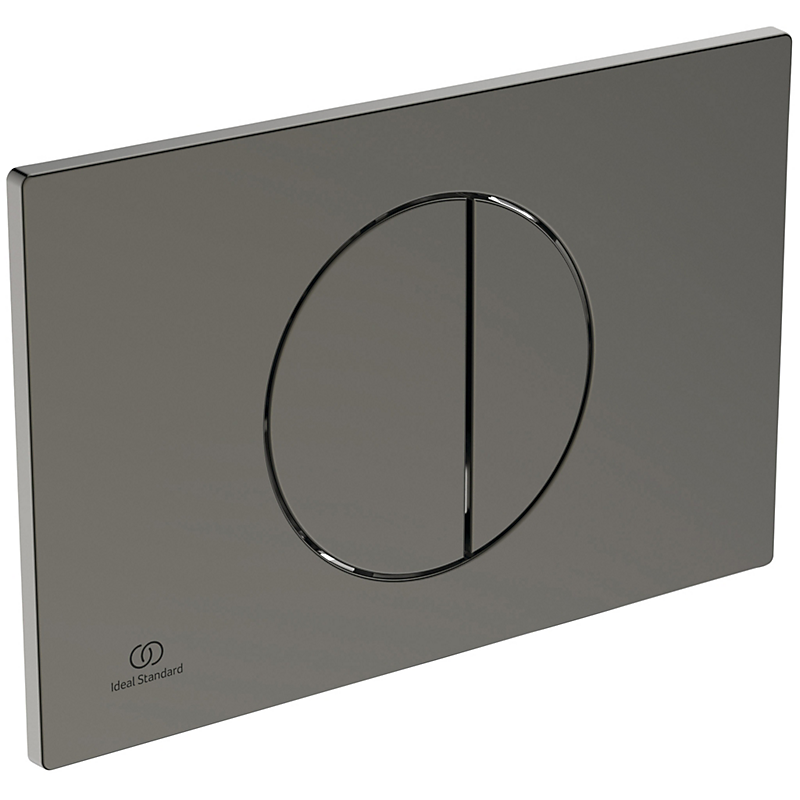 Ideal Standard OLEAS Mekanisk Kontrolplade 230x7,5x150 mm i magnetic grey PVD Teknololgi