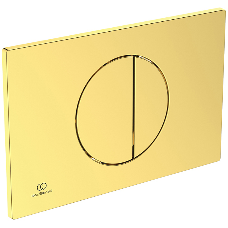 Ideal Standard OLEAS Mekanisk Kontrolplade 230x7,5x150 mm i brushed gold PVD Teknololgi