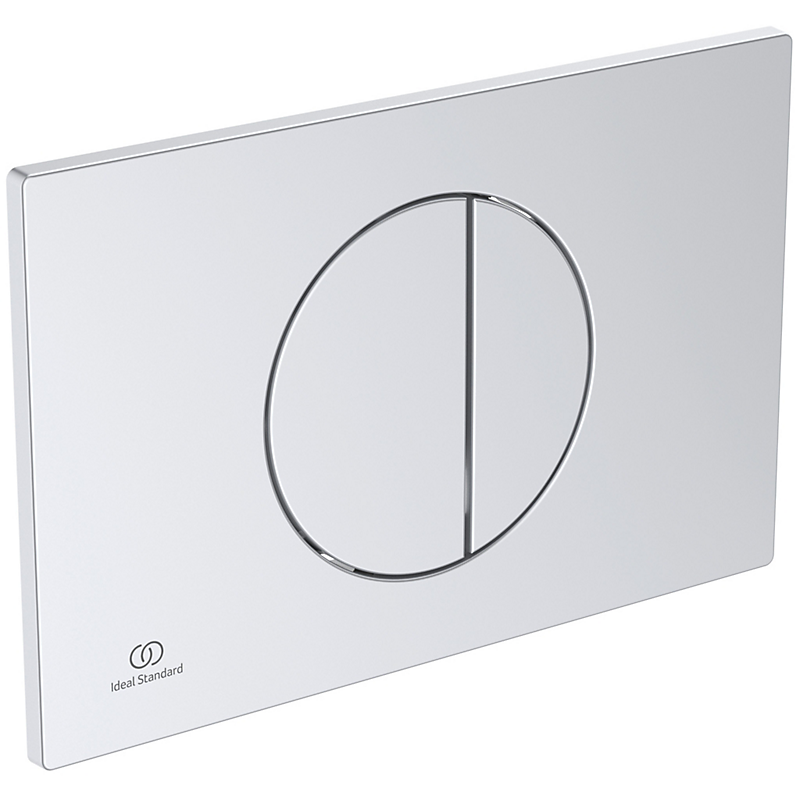 Ideal Standard OLEAS Mekanisk kontrolplade 230x7.5x150 mm i silver