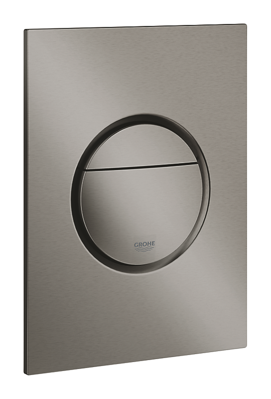 GROHE Nova Cosmo Betjeningsplade str. S, 2-skyls betjening, børstet hard graphite. Husk 616987990