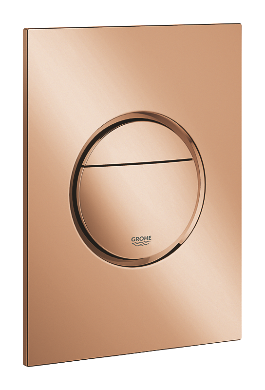 GROHE Nova Cosmo Betjeningsplade str. S, 2-skyls betjening, Poleret Warm Sunset. Husk 616987990