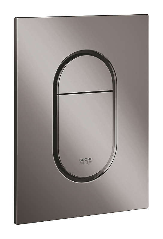 GROHE Arena Cosmo Betjeningsplade str. S, 2-skyls betjening, hard graphite. Husk 616987990