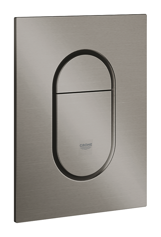 GROHE Arena Cosmo Betjeningsplade str. S, 2-skyls betjening, børstet hard graphite. Husk 616987990