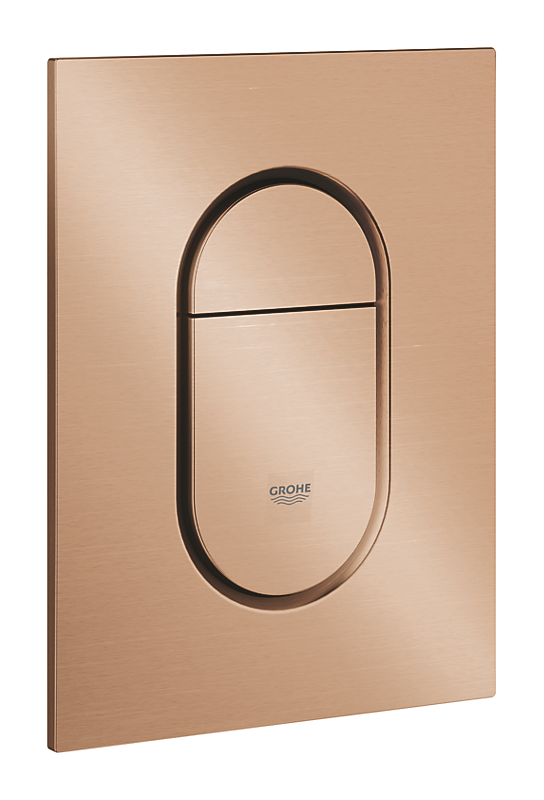 GROHE Arena Cosmo Betjeningsplade str. S, 2-skyls betjening, børstet warm sunset. Husk 616987990