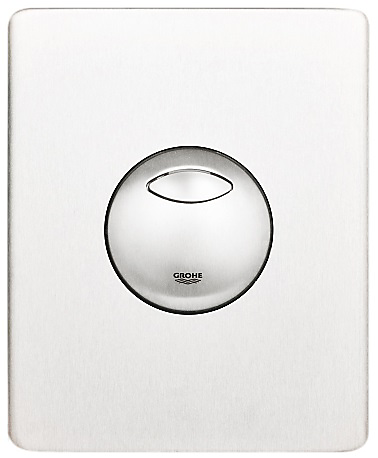 GROHE Skate, Rustfrit Stål 2-skyls trykknap, rustfri stål