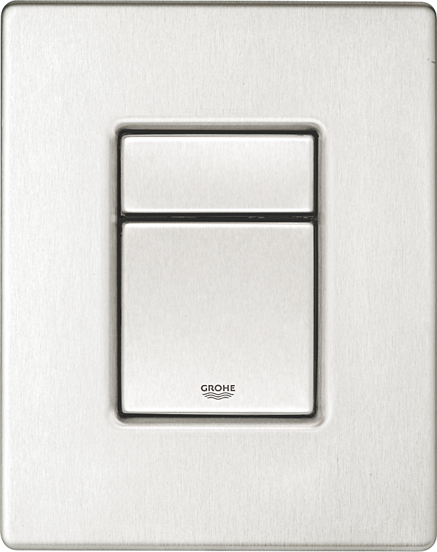 GROHE Skate Cosmopolitan dual flush, betjeningsplade. Rustfri