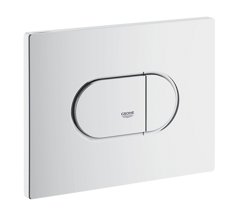 GROHE Arena Cosmopolitan Betjeningsplade til 2-skyls- og start/stop betjening, hvid