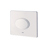 GROHE Skate Air betjeningsplade, alpinhvid, vandret montage