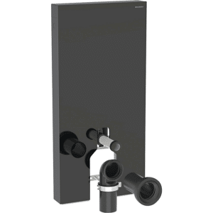 Geberit Monolith Plus cisternemodul til gulvstående, 101 cm, Glas sort