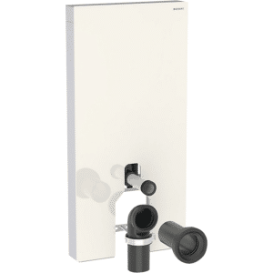 Geberit Monolith Plus cisternemodul til gulvstående, 101 cm, Glas sand-grå
