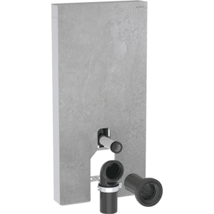 Geberit Monolith Plus cisternemodul til gulvstående, 101 cm, Stentøj beton-look