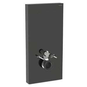 Geberit Monolith Plus cisternemodul til væghængt, 101 cm, Glas sort